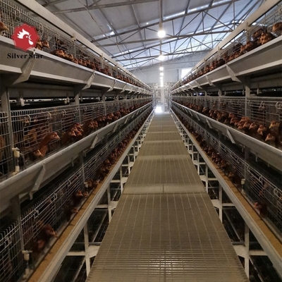 H Type Battery Broiler Chicken Cage Automatic For Poultry Farm